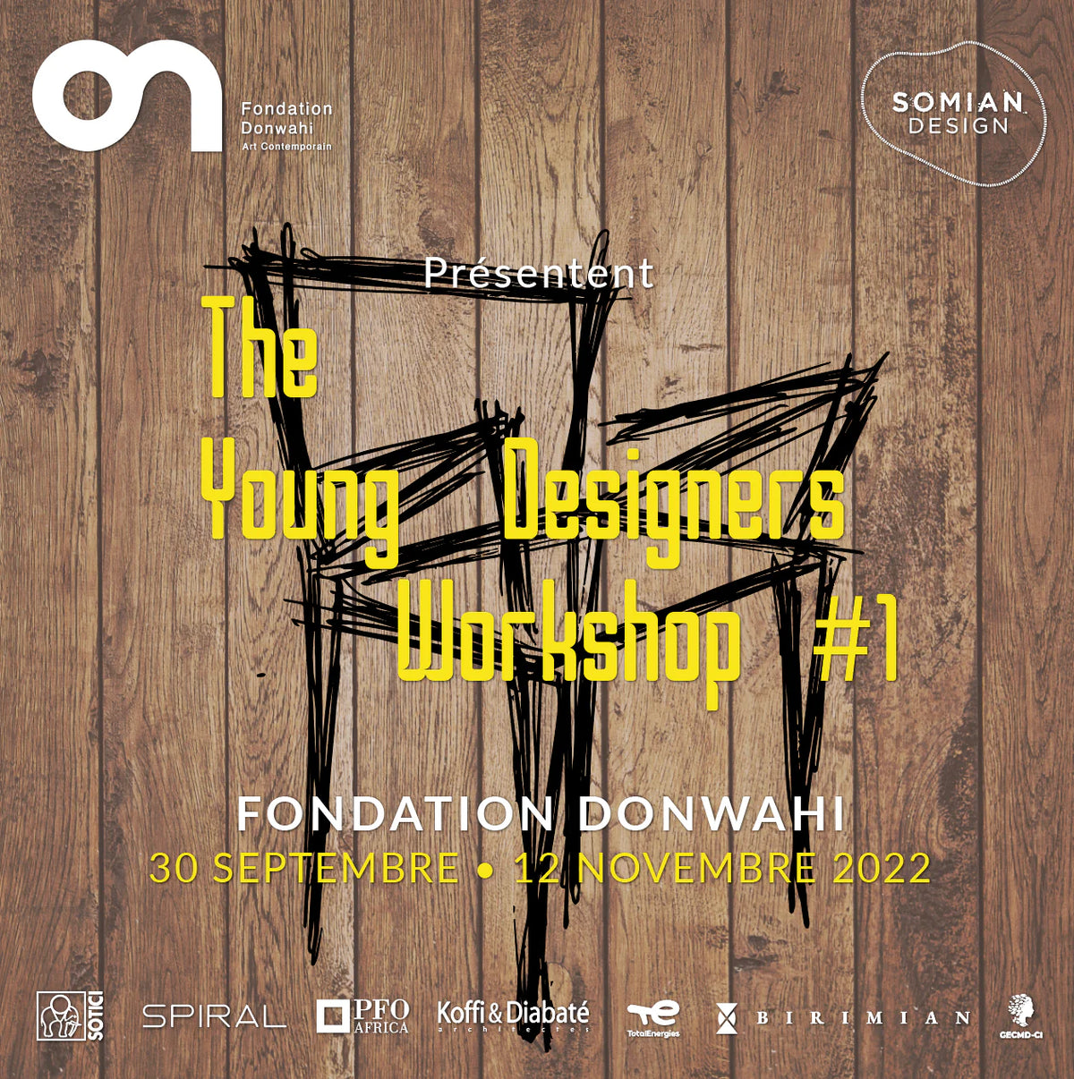 Exposition Young Designers Workshop à la Fondation Donwahi