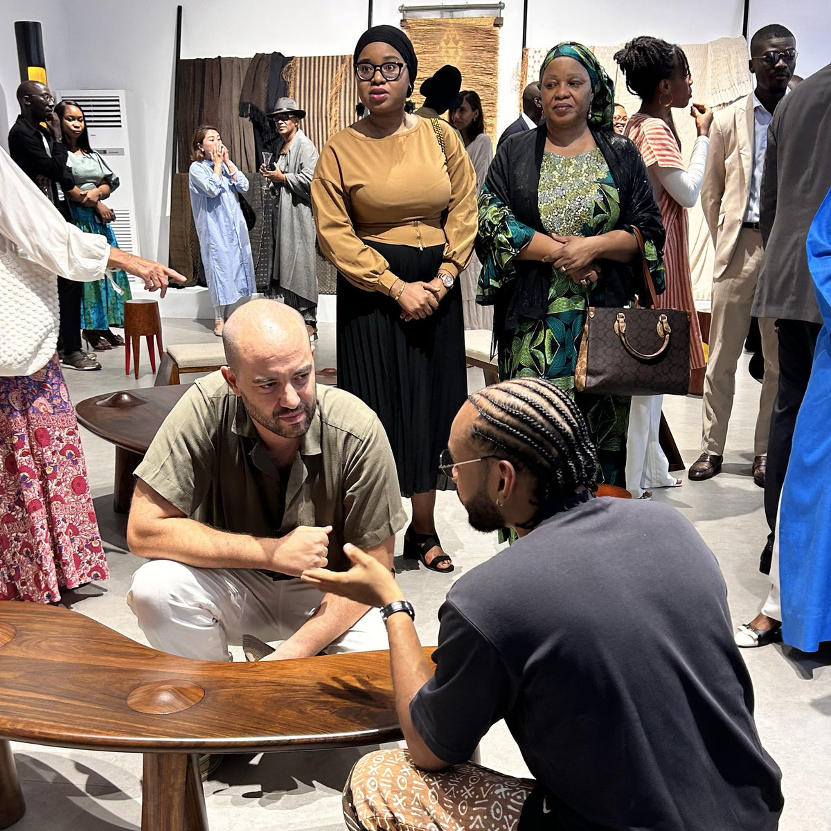 Matières & Gestes — exposition privée à Abidjan